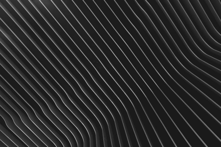 Kongotech.org Stylish abstract black wave pattern conveying depth and texture, perfect for backgrounds and design projects.